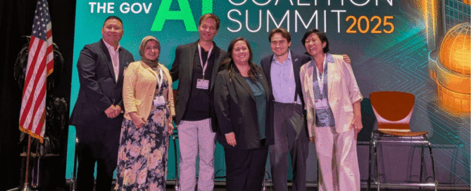 Collection of photos taken at the 2025 GovAI Coalition Summit