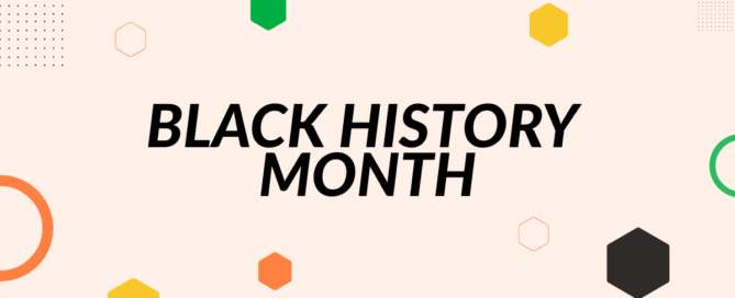 text reads Black History Month